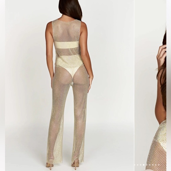 MESHKI diomante mesh top and bottom - Picture 4 of 4